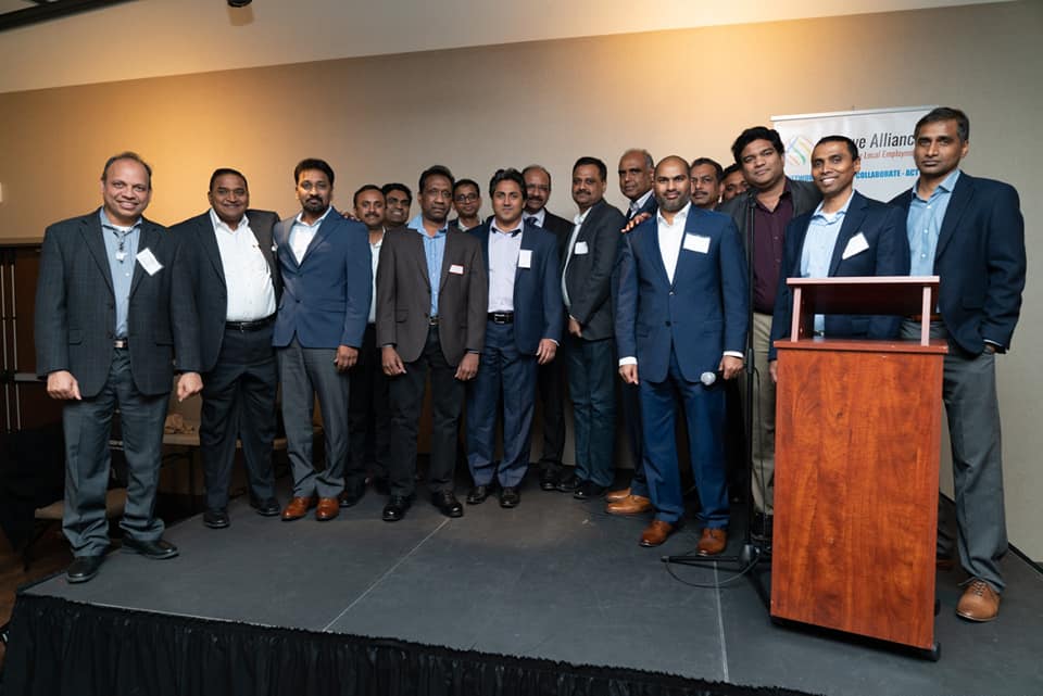 ITServeorg's tweet photo. Here are the glimpses from ITServe DMV Chapter Monthly Event held on 27th Feb, 2020
#ITServeAlliance #NorthEast #AIS #Ceipal #LawOfficeOfThomasVAllen #OnBlick #VITELGLOBAL #WasdenBanias #LMGroup #LawOfficesOfRakeshMehrotra #CHUGH #SriVasireddy #RakeshMehrotra #RanaChegu https://t.co/8gSMfdaIlg