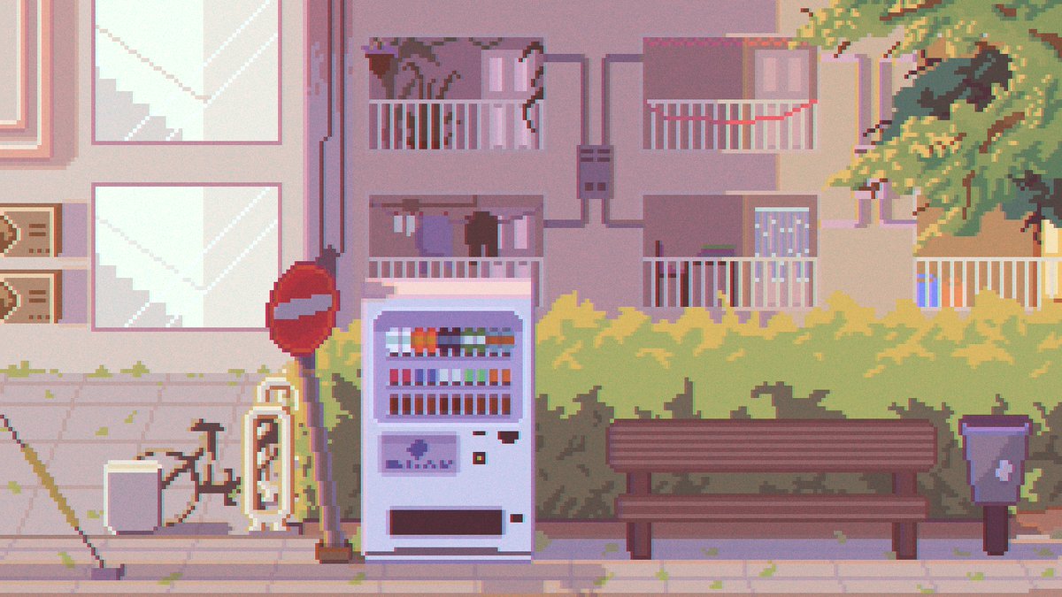 Timpers Faze5 On Twitter Sunset A Pixel Art Wallpaper Design Likes And Retweets Mean A Lot Pixelart Ãããçµµ