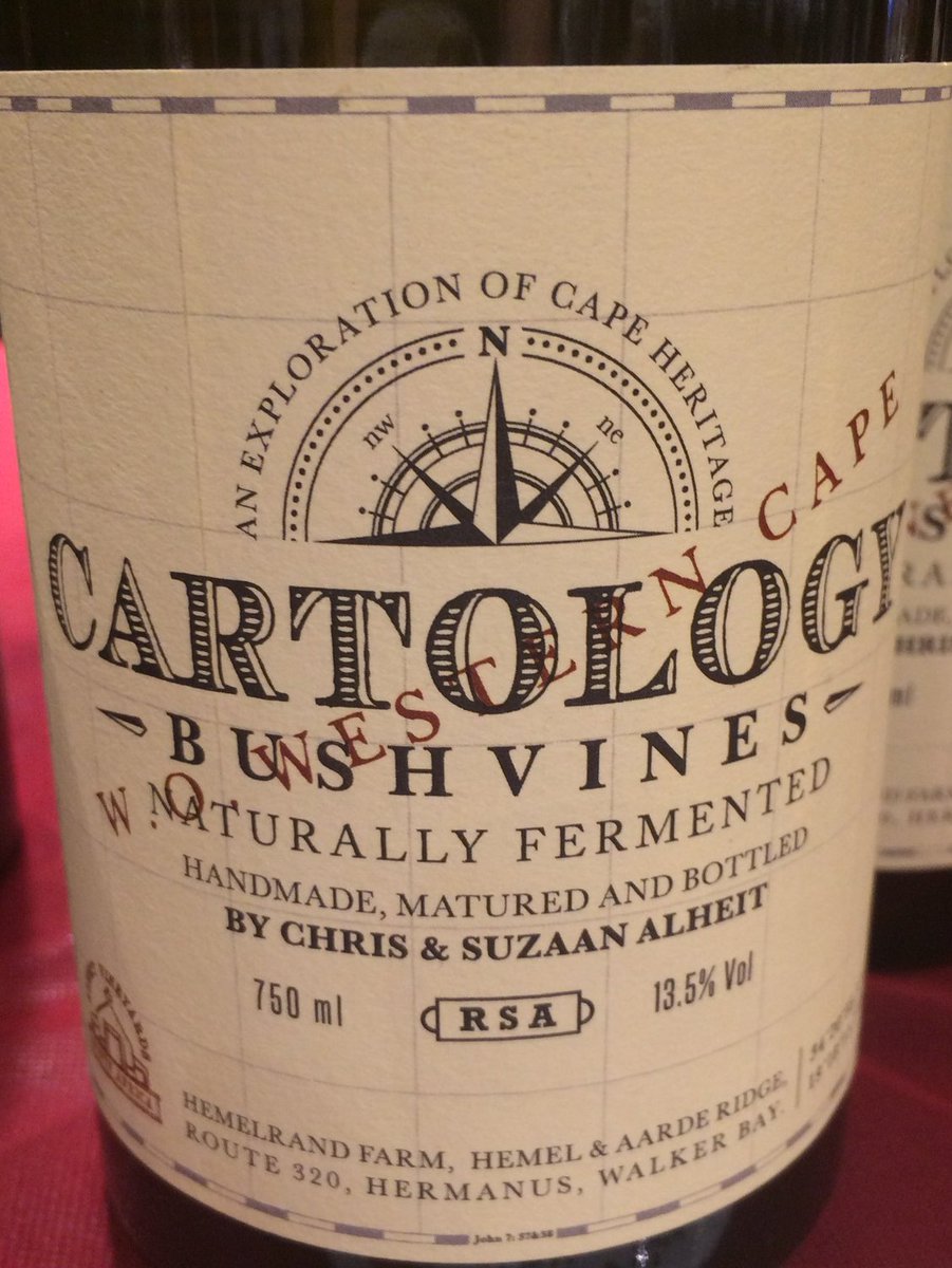 ワイン初心者の扉 ジャケ買い という言葉は死語らしいですよ ということでラベル買いのおすすめ アルヘイトカルトロジー 5千円でとても複雑さがあって美味しい白ワイン 南アフリカワイン T Co F1remnb5p2