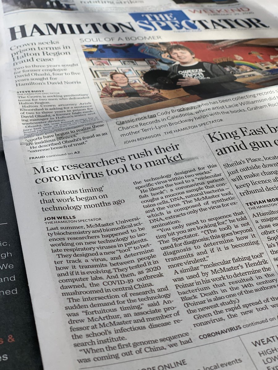 Sloboda_Lab's tweet image. Whoohoo ⁦@agmcarthur⁩ ⁦@McMasterU⁩ #mcmasterscience ⁦@BBS_McMasterU⁩