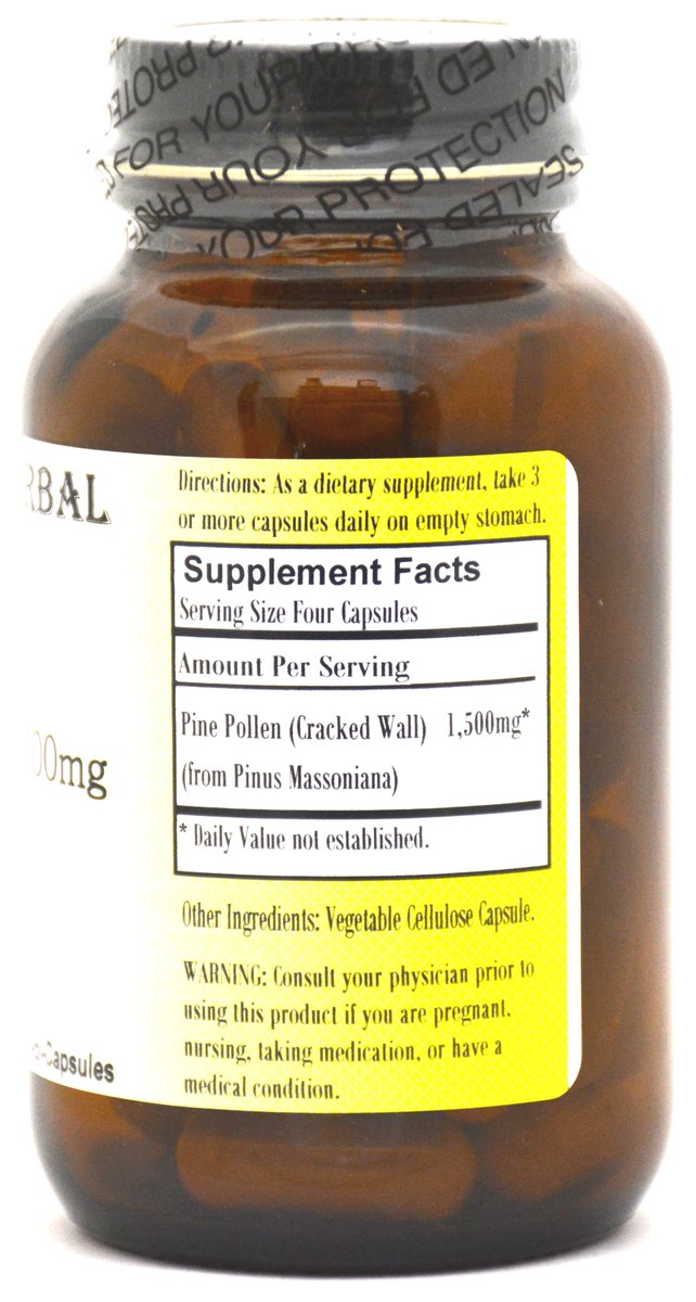 barlowe's tweet photo. Barlowe's Herbal Elixirs "WEEKEND DEAL" is Pine Pollen Capsules at 33% OFF! Increases Vitality &amp; Stamina! Glass Bottle! No Stearates! No Fillers! No Junk!

Buy at: https://t.co/B6CEHrg4Wu https://t.co/J3z7FtfzGZ