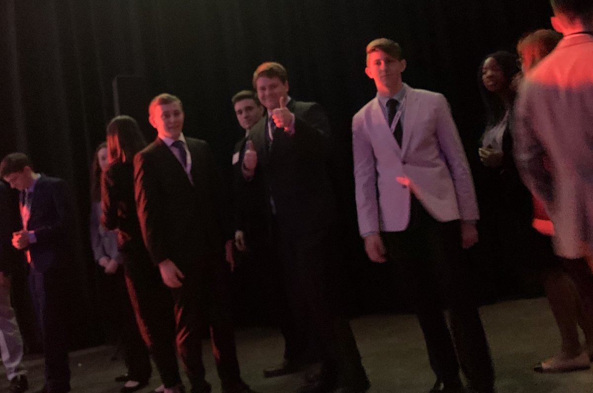 Kenny Dunne Nick Havener and Bobby Lee with their State Finalist Award in Startup Business Plan Written Event. Congratulations!