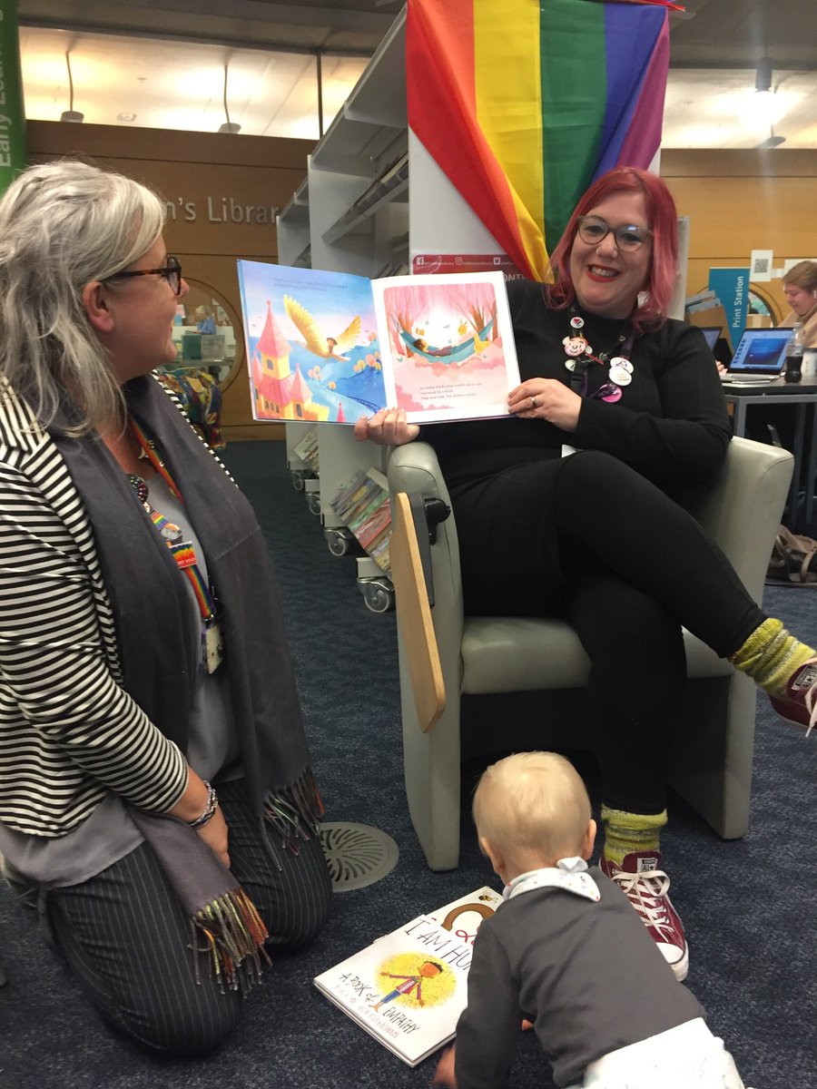 shellytellyuk's tweet photo. Lovely day @MillenniumLib @TheForumNorwich at launch of @NorfolkHC LGBT Archive. Sweet Storytime &amp; fab to see Stevie from #SewGay show @NorwichCC Sheriff Dr Marian Prinsley @NorwichPride Patchwork celebrating 60 years of LGBT history. More info at https://t.co/GlzvT8D1jz @EDP24 https://t.co/24JOsQxRzy