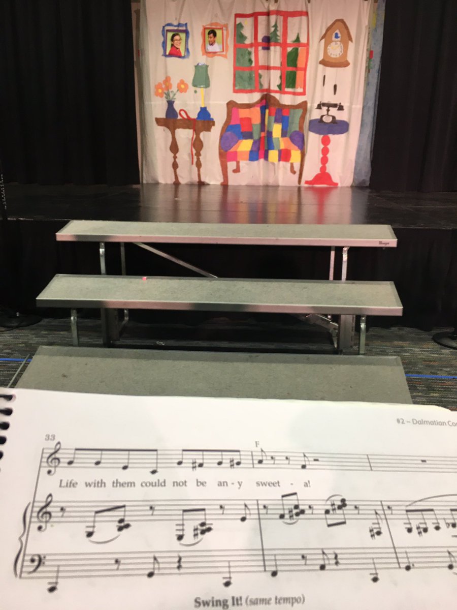 Mrjoooooones's tweet photo. Post musical update. They gave a musical score and I became an assistant assistant musical director for the evening. #weareTUSD #TUSD @TUSDMusic @tusdheideman https://t.co/5QOYTLKcic