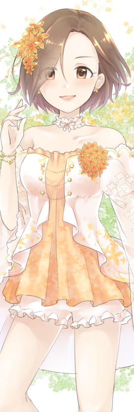「シンデレラ☆ステージ8STEPしおり企画にて水木聖來さんを担当させていただきまし」|すずしのイラスト