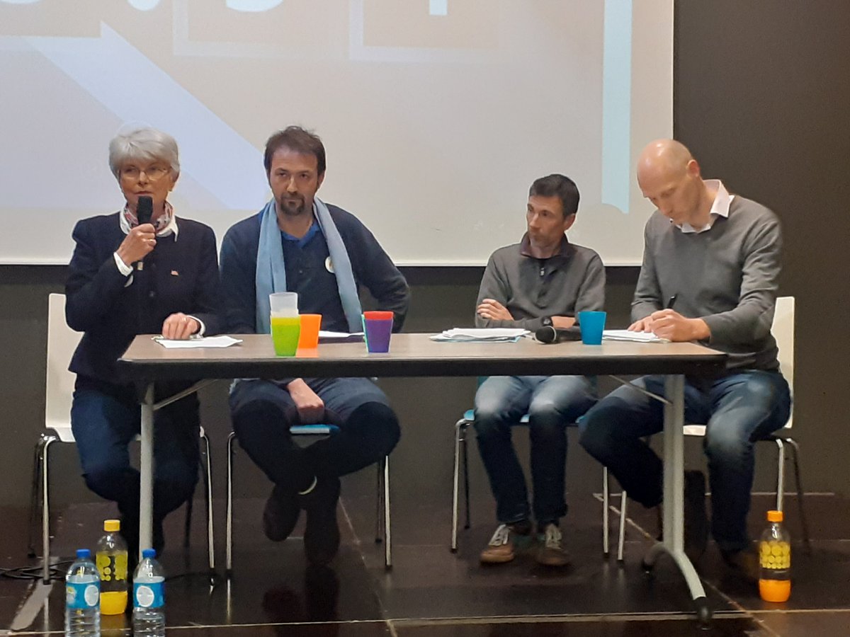 À l'invitation de l'association #2P2R  les candidats et leurs représentants <a href="/JWK_31/">Jacqueline Winnepenninckx-Kieser</a> et <a href="/tpdt/">Thomas Pedoussaut</a>  présentent le programme du candidat  <a href="/Franck_Biasotto/">Franck Biasotto</a> en faveur du développement des modes actifs🚶‍♂️🚲 <a href="/Tlse_BelleForte/">Toulouse Belle & Forte</a>