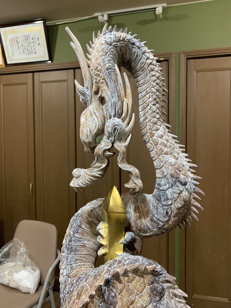 即納 大特価 水晶彫刻 倶利伽羅龍王 ペンダント その他 Hlt No