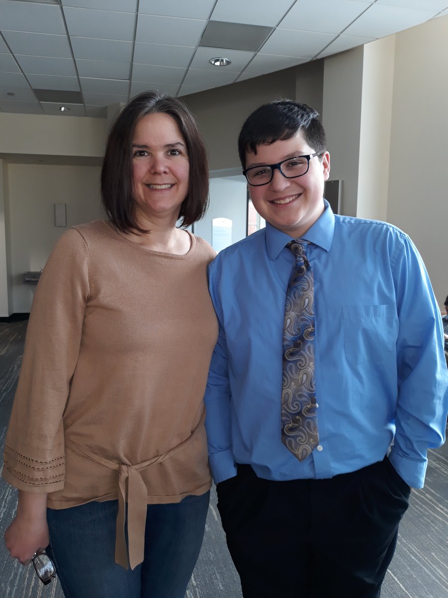 TMWohlfield's tweet photo. Super proud of this guy and his rockstar partner Lanie representing today at #MIHistoryDayReg7 
#TeamTIMAWO #RMSKnights @tfugate_rms https://t.co/LeK4JJDTo1
