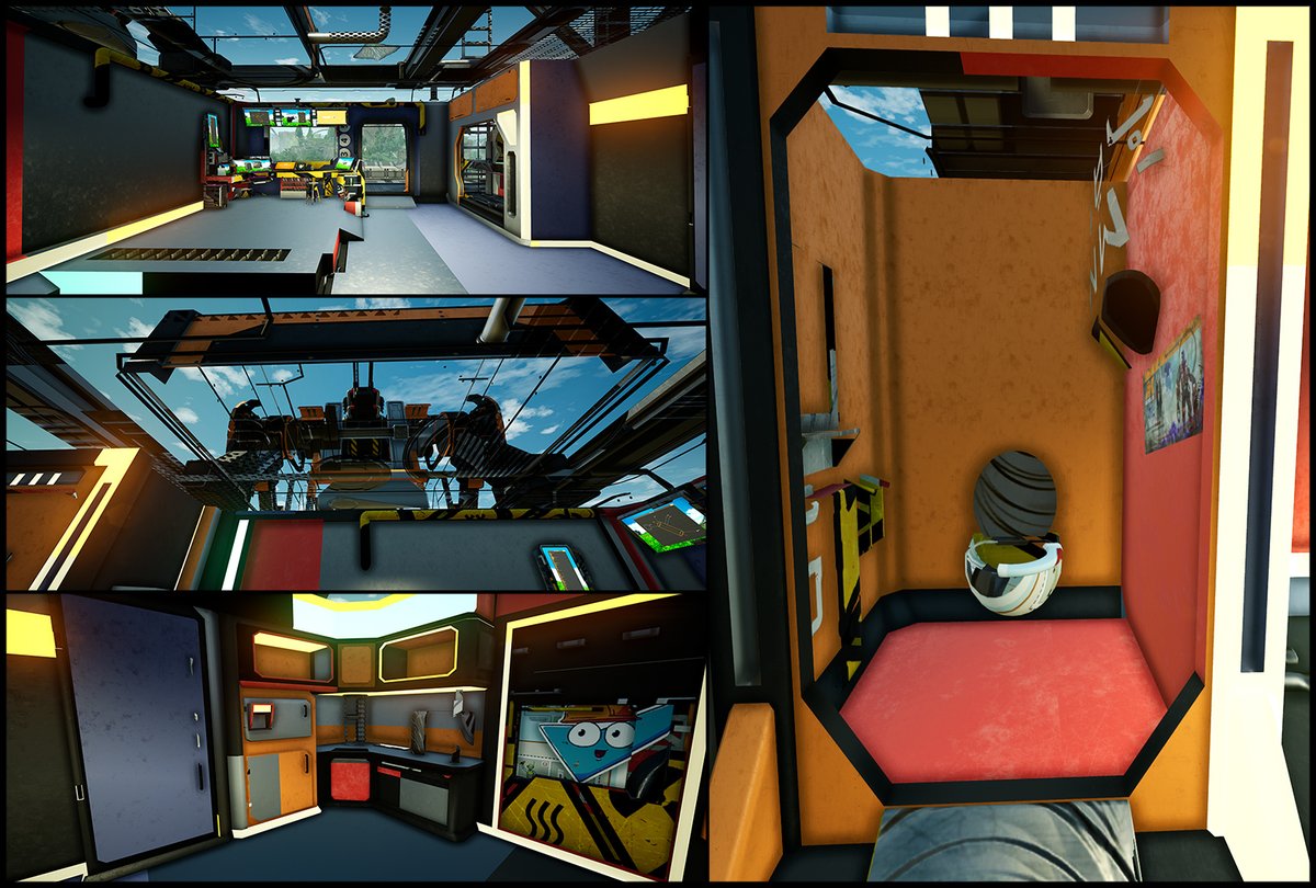 AL7AIR's tweet photo. Fancy new hub interior, I like the new clear canopy, can we keep it? But not a big fan of the rest. @SatisfactoryAF @Coffee_Stain Dismantle and relocate gone wrong in Update 3 116098 https://t.co/LrVQB4IcKz