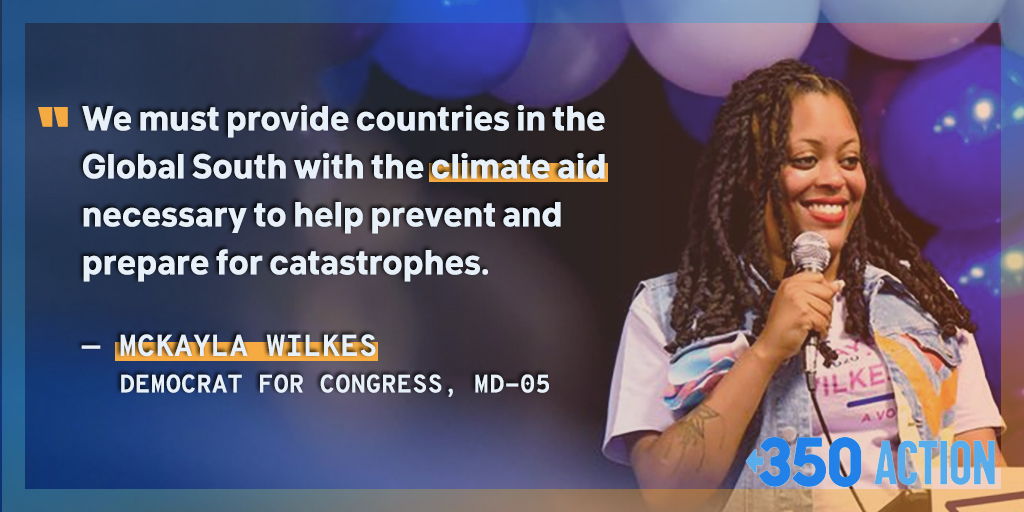 MeetMckayla's tweet photo. A #GreenNewDeal will implement real solutions to the climate crisis while addressing systemic racial and economic injustice. As a member of the @350Action 2020 #ClimateClass, I’ll fight for a just and sustainable future for all. Read more here: https://t.co/rpVcfOmaq1 https://t.co/mRyS7Pqy1o