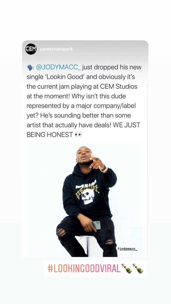 JODYMACC_'s tweet photo. Lookin good viral 📈📈📈
Available all platforms ‼️ https://t.co/3G34ayBxzM