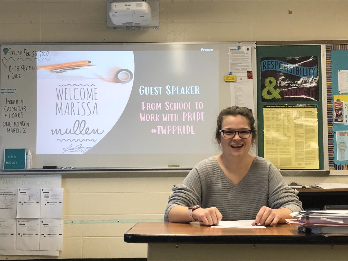 Mrs_AMolloy's tweet photo. So proud of @Rissisback who graduated from WTHS School to Work Program just last year, she is a hardworking determined young woman who found the job she loves at Royal Bargains! Take her advice find a job you love and don’t give up ❤️ from school to work with pride #twppride https://t.co/MfL5QzFIQF