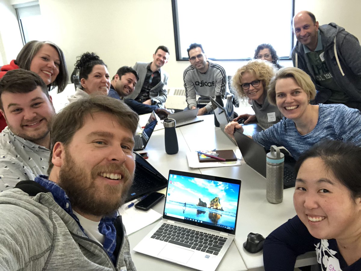 Here’s a bunch of educators learning together about education technology (like @Flipgrid) in Ottawa!! <a href="/edcampottawa/">Edcamp Ottawa</a> #edcampottawa #TeacherPD #StrongerTogether #21stCenturySkills