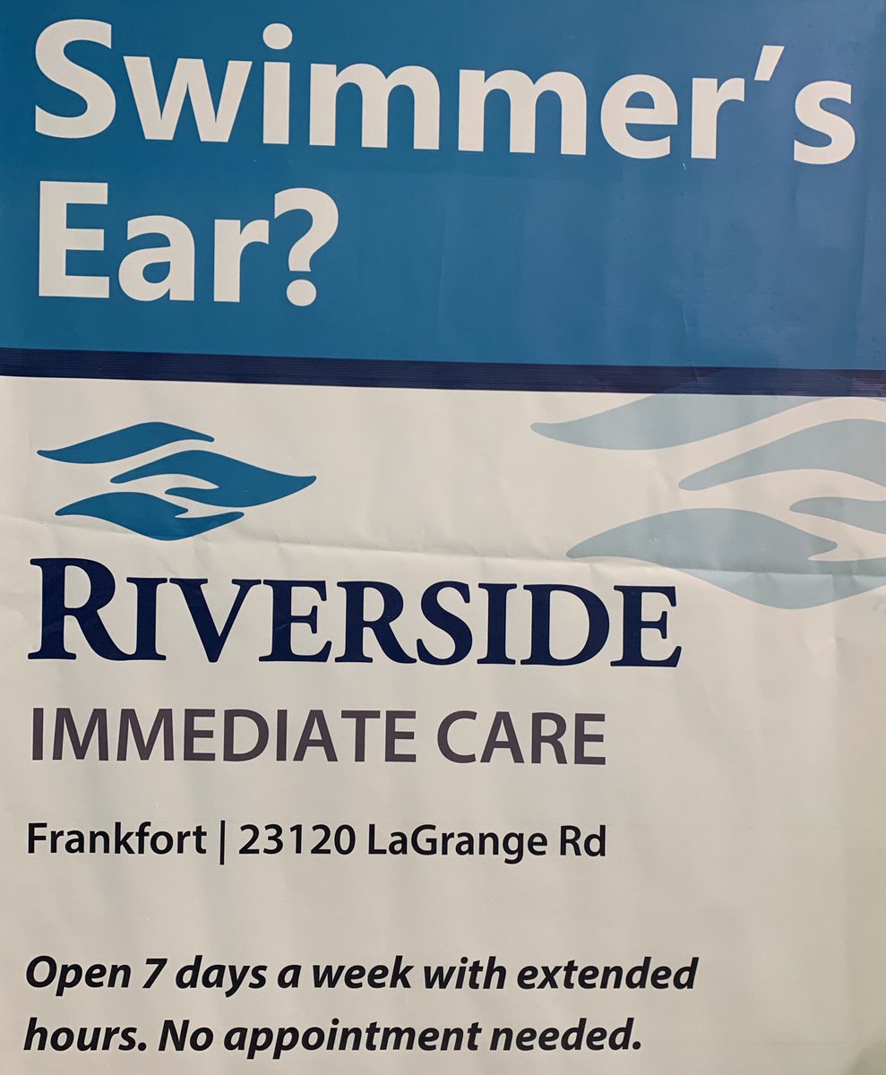 LWSAGators's tweet photo. Just in case
After the race
You have a pain in your ear
Have no fear!
Riverside Immediate Care is here! https://t.co/dix5pYXQpT