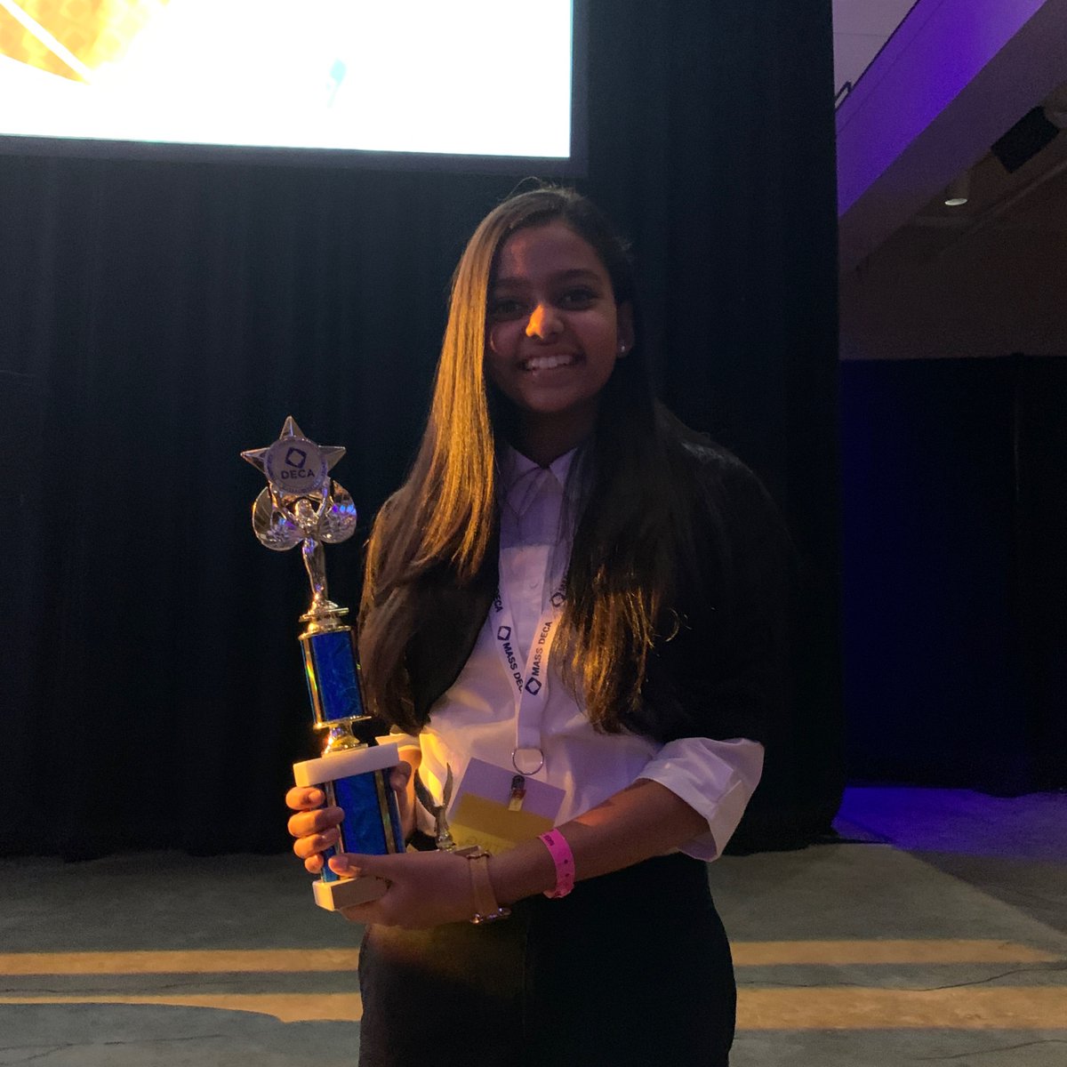 Congratulations to Iris Eldo!! 5th place in MA in Sales Project written Event.  Nashville Bound!!
