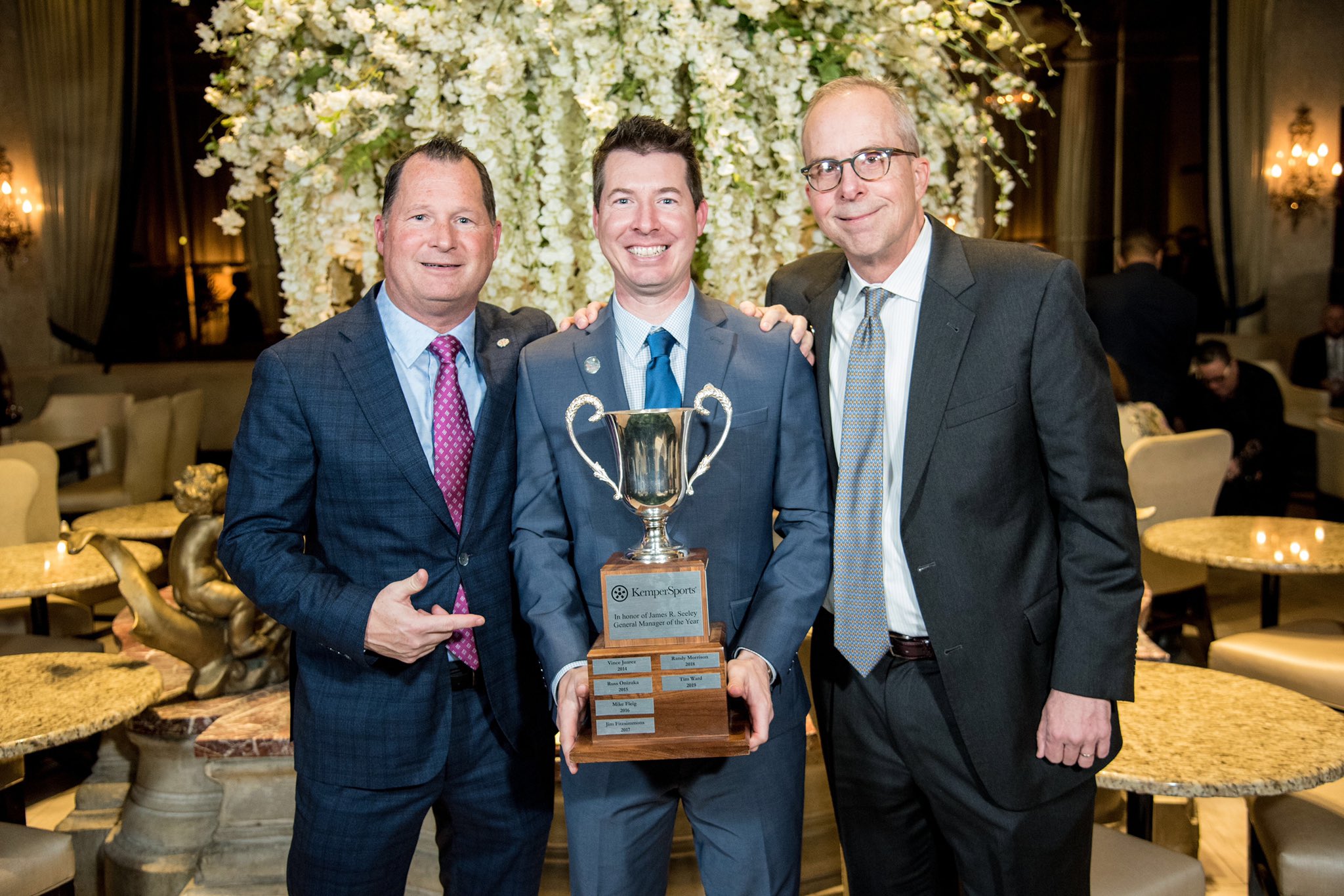 kempersports on Twitter "Congratulations to Tim Ward, general manager