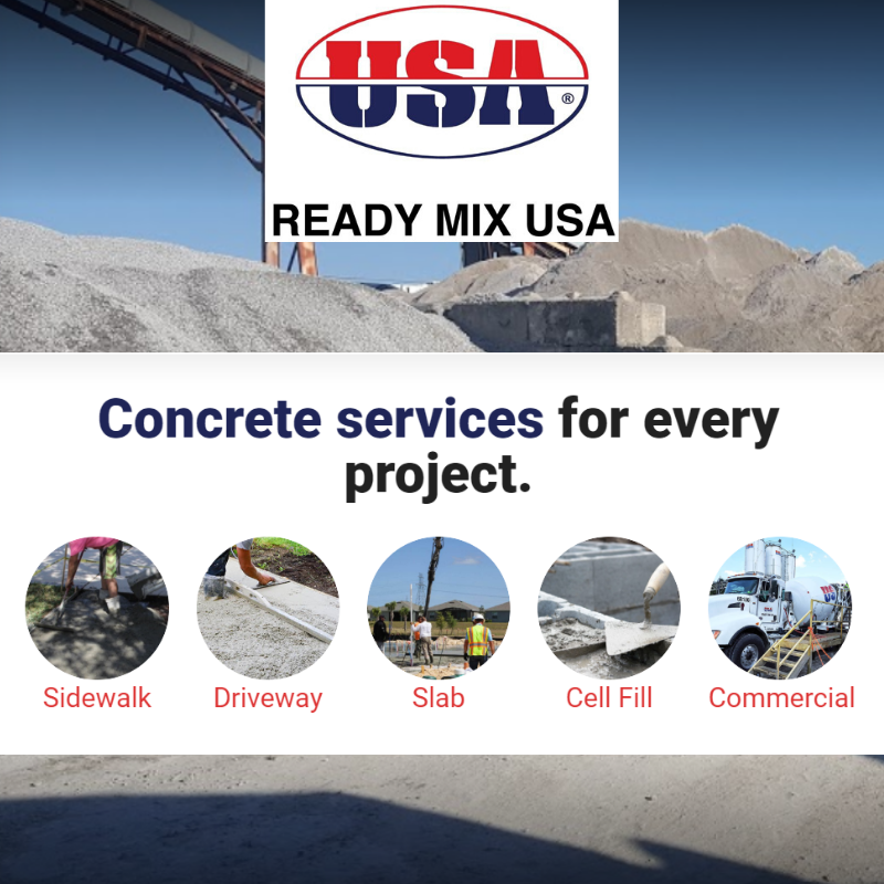 Ready Mix Concrete suppliers help build roadways to driveways. What are you building ? Let us help!