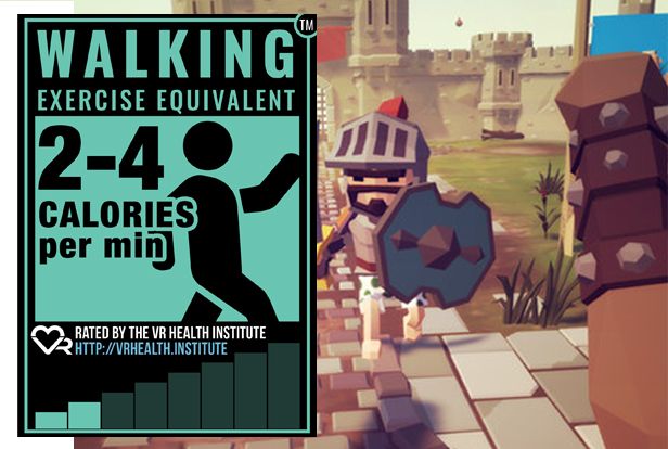 Did you know that playing Platforma VR's Mace and Grace can be the calorie equivalent of going for a walk? See the full rating here and more details: buff.ly/2PwmVUf

Try it and share your VR experience with us! 
#virtualreality #vrhealthinstitute #vrhealth #fitness #vr