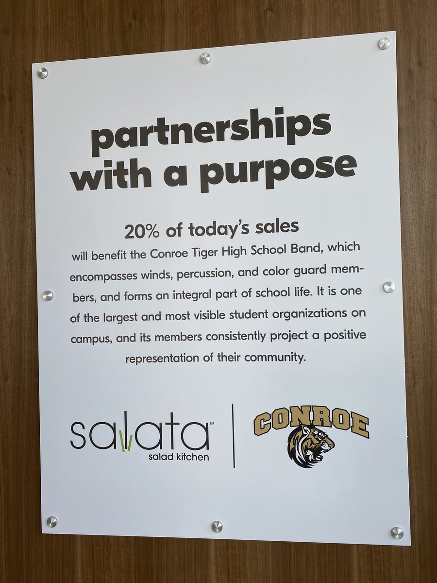 Conroe Tiger Band tweet media