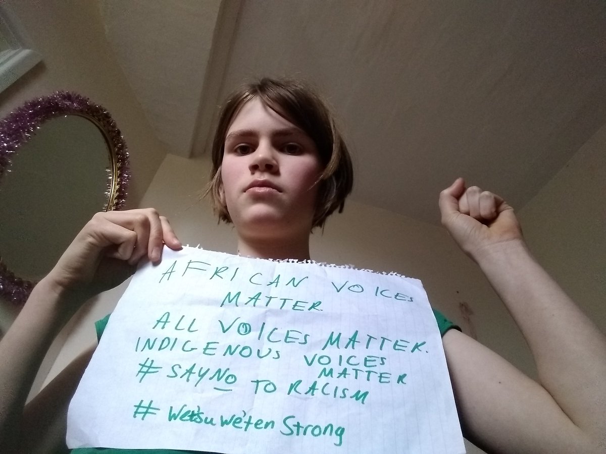 4) Grace Maddrell,  @ElmGrace, is a 14-year-old activist from the UK who joined this campaign on 8th November 2019, and also happens to be tweeting this... Has put herself next simply because she joined next.... And was inspired by  @vanessa_vash!  She strikes daily!