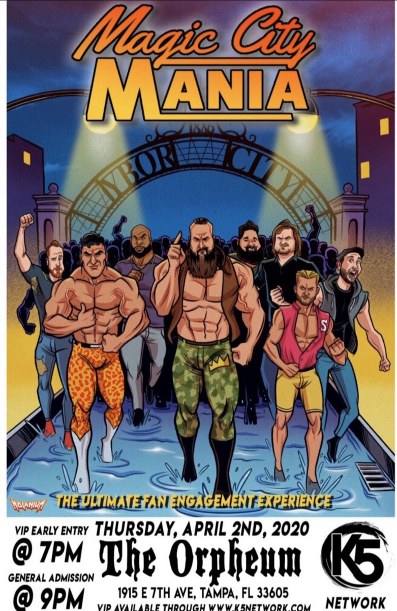 therealec3's tweet photo. Joining @DrewOnTheRadio, @MikaRotunda, @TheJohnSenning today for #DownToBowl at midtown @PinChasers representing #MagicCityMania on 4/2/2020 in Tampa, FL.

Come support a good cause and watch me roll strikes.

Mania tickets available on https://t.co/BL4Wkx2ulm https://t.co/eT8R3fHTma