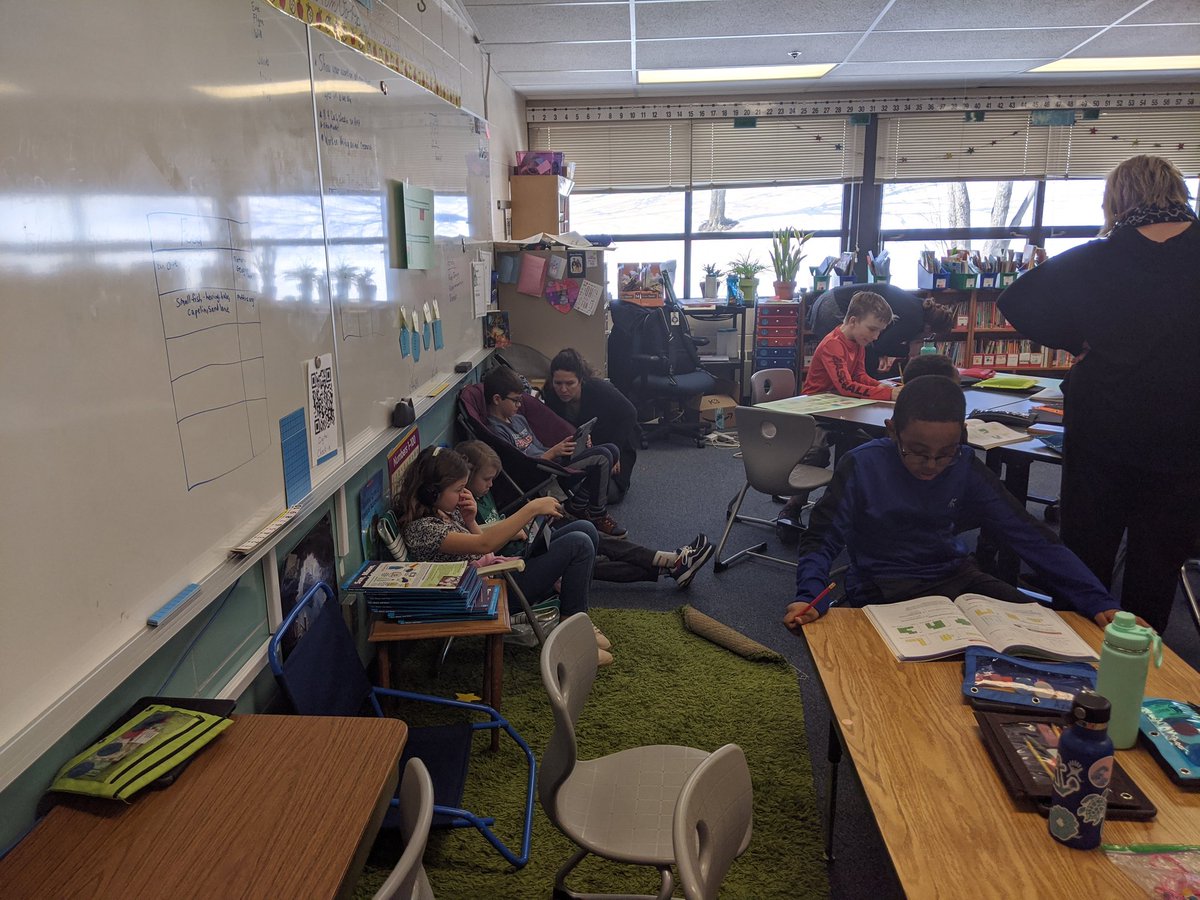 JimTrebisovsky's tweet photo. Our last learning walk of the year. It's always inspiring to our teachers and students learning together. #goodtobeback https://t.co/WVFR7OnTGj