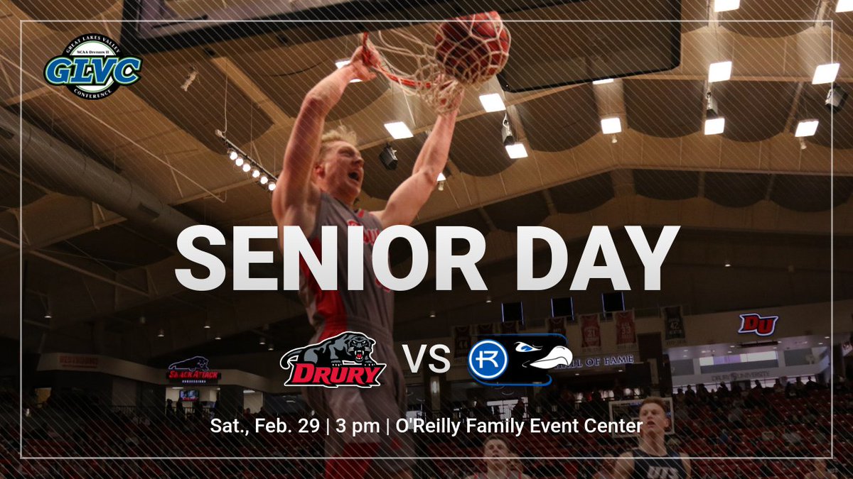 drurypanthers's tweet photo. Senior Day and Homecoming for @DruryMBB has they host Rockhurst at 3 pm. Live coverage on JOCK 98.7 and GLVCSN https://t.co/S4GYbzkKzl