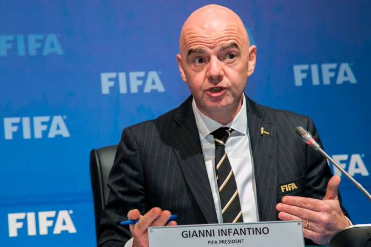 TMahunon's tweet photo. #CORONAVIRUS : Gianni Infantino menace d'annuler des matchs internationaux.

*#Benintoho,l'information autrement*

*https://t.co/F5TjsTGH4L*
@lemondefr @equipedubenin @AppelsActu @ChampionsLeague https://t.co/YIpPd2yRVN