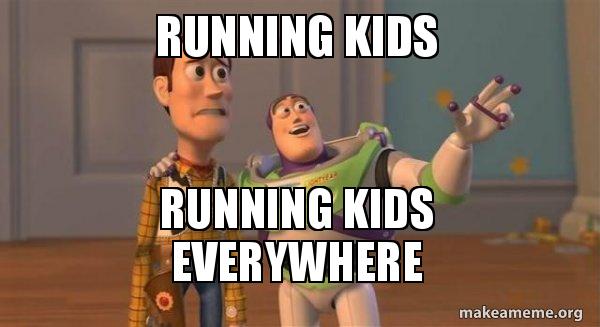 What we like to see! Happy Saturday everyone, and watch out for running kids! 😂🐥🏃‍♀️

#runningmemes #runningkidseverywhere #fitkids #kidsruntheoc #runfastrunforfun