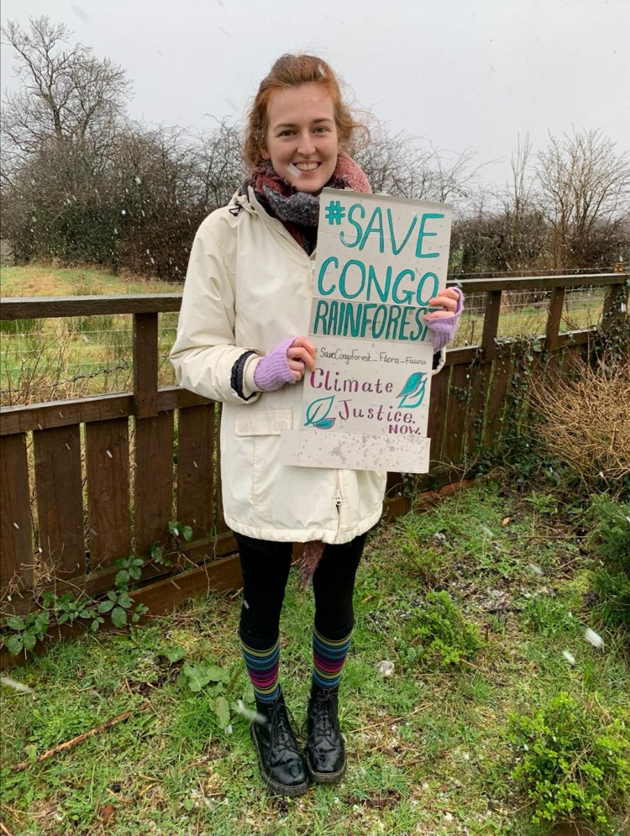 5) Helen Jackson,  @_carbontiptoes, aged 21, is a climate activist from Glasgow, Scotland, who was inspired to join this campaign by  @vanessa_vash!