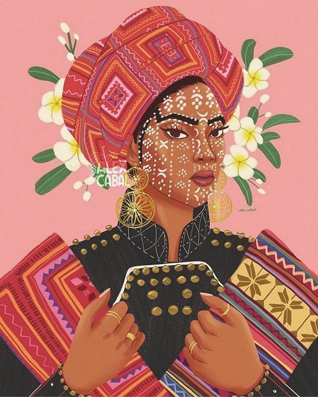 When your ancestry is an actual art form.⠀⠀⠀⠀⠀⠀⠀⠀⠀
⠀⠀⠀⠀⠀⠀⠀⠀⠀
<a href="/kampeonco/">KNOW HISTORY</a>⠀⠀⠀⠀⠀⠀⠀⠀⠀
・・・⠀⠀⠀⠀⠀⠀⠀⠀⠀
Beautiful Yakan bride with traditional face paint by the talented <a href="/acaballz/">Alex Cabal</a> #Yakan #Filipino #KnowHistory #KampeonCo