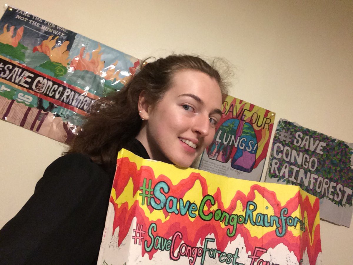 5) Helen Jackson,  @_carbontiptoes, aged 21, is a climate activist from Glasgow, Scotland, who was inspired to join this campaign by  @vanessa_vash!