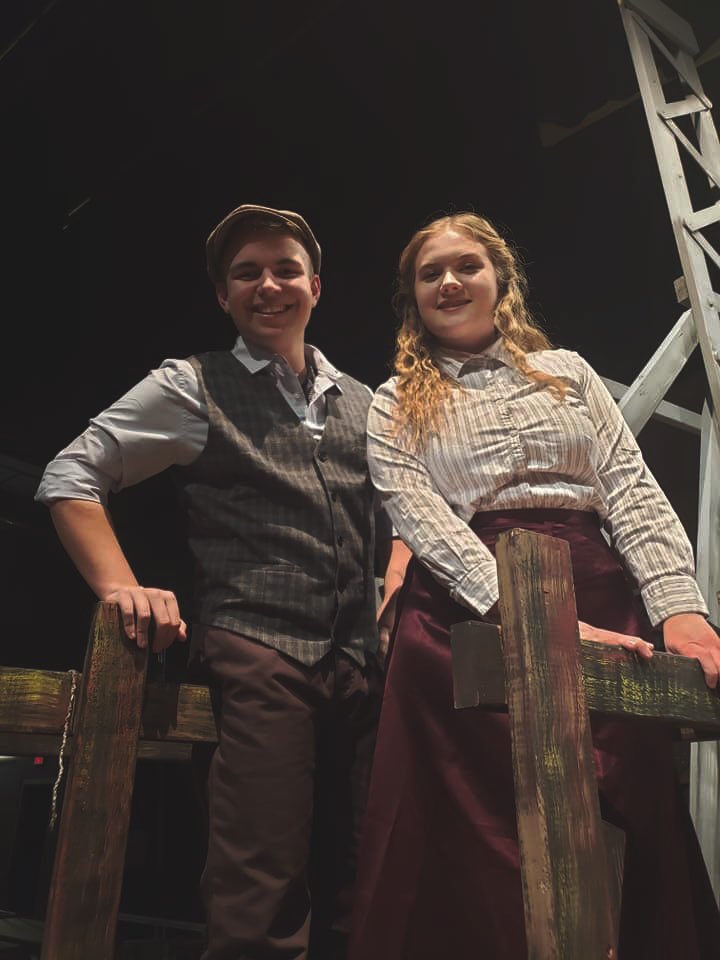 claradobbins_'s tweet image. “Newsies Stop The World!” 
Come and see Newsies March 13, 14, 15 at East Central High School. It’s going to be an amazing show friends! @S_DCSC