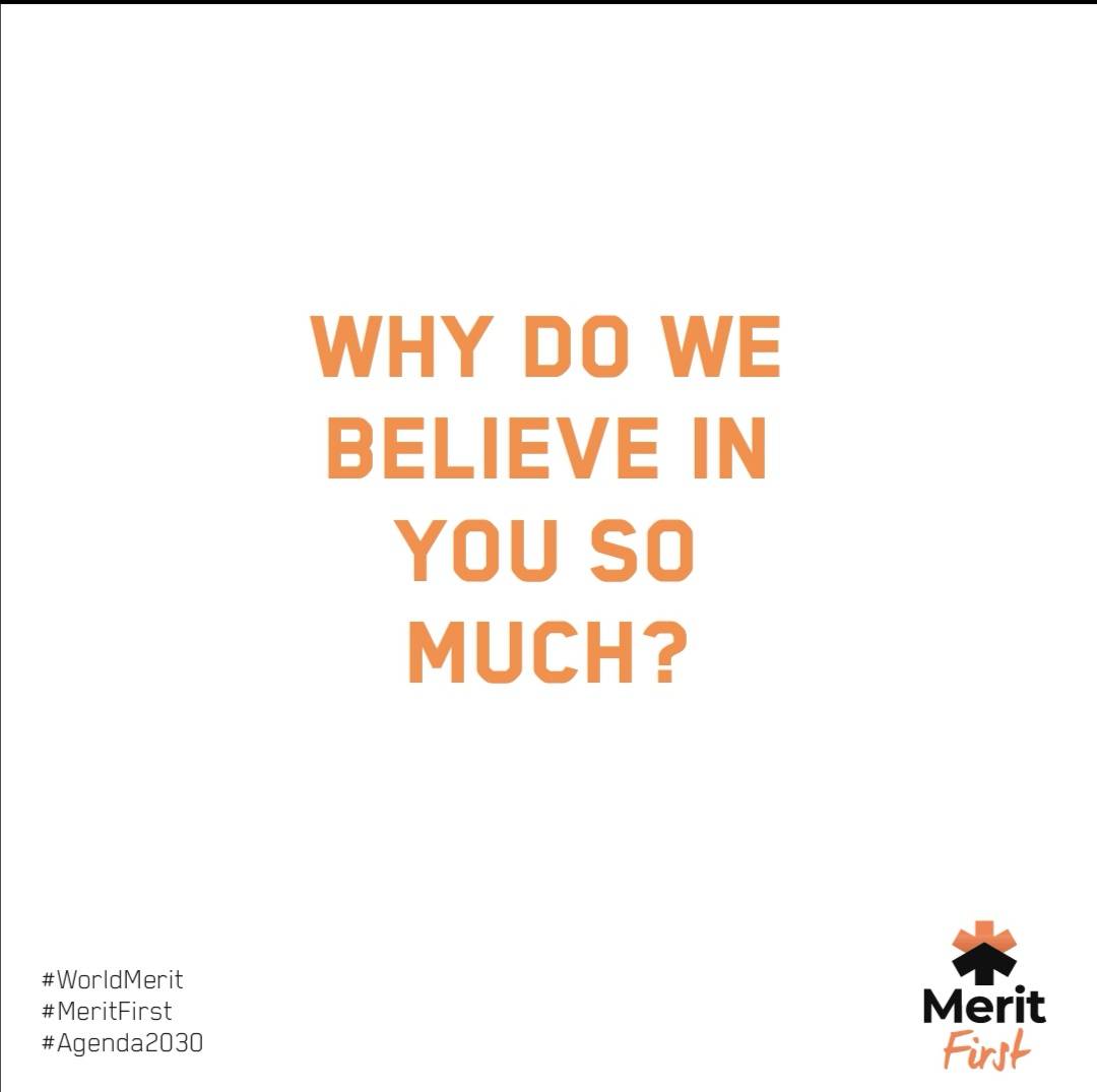 Merit First tweet media