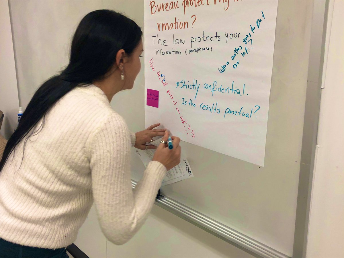 MrsLightner_IAS's tweet photo. 🇺🇸🗳 High Advanced students at PLUM practiced paraphrasing information about the upcoming Census in a gallery walk. Afterwards, students sorted facts and opinions and developed counter-arguments. Awesome lesson designed by @ACE_AdultESOL 🇺🇸🗳 https://t.co/LkivOSmHYx