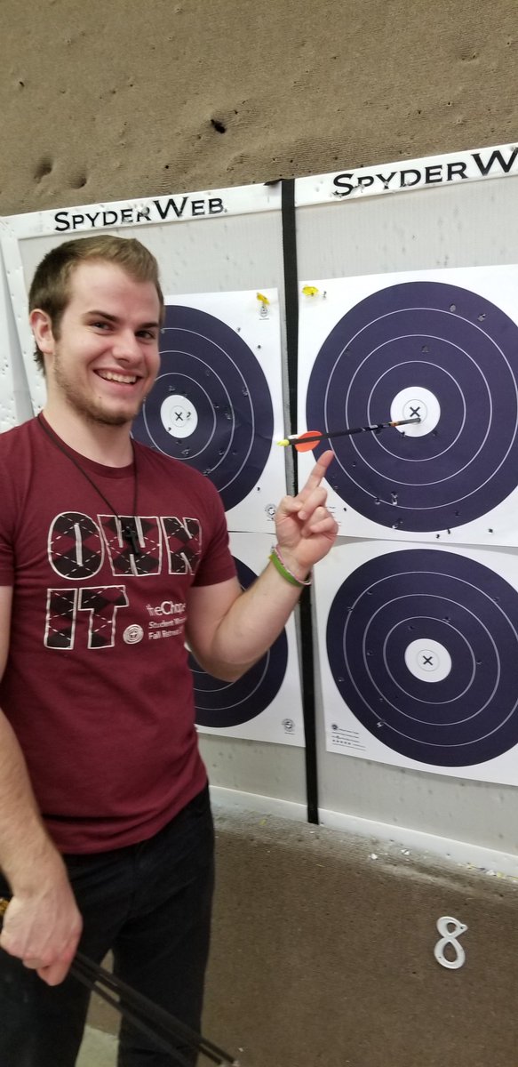 TWEET (Taylor Women Engaging in Engineering and Technology) had a blast last night at Perry's Archery! This was TWEET's first ever Pick-a-Friend and it was an amazing success, we even had a few students get a bullseye! 🏹