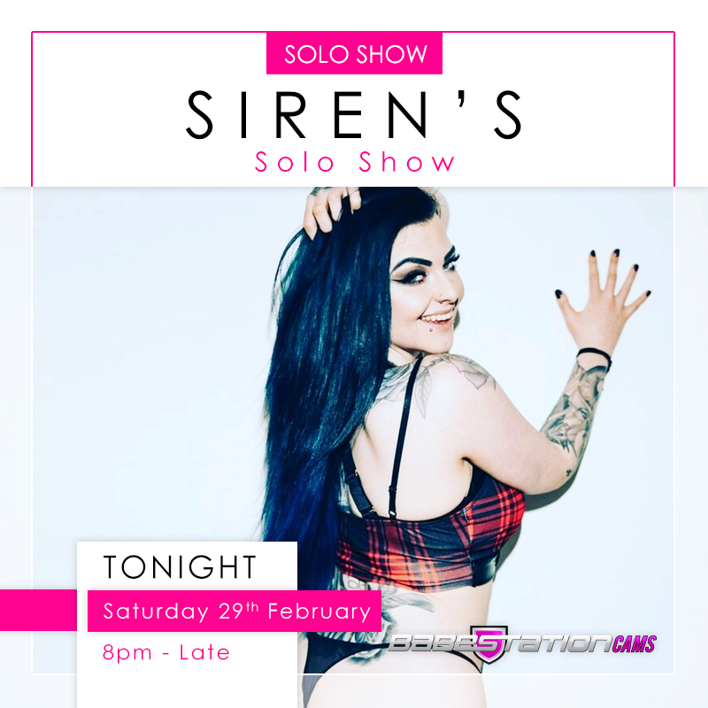 Scottish babe Siren puts on a solo show tonight from 20:00 PM https://t.co/UU3hFZGWWS