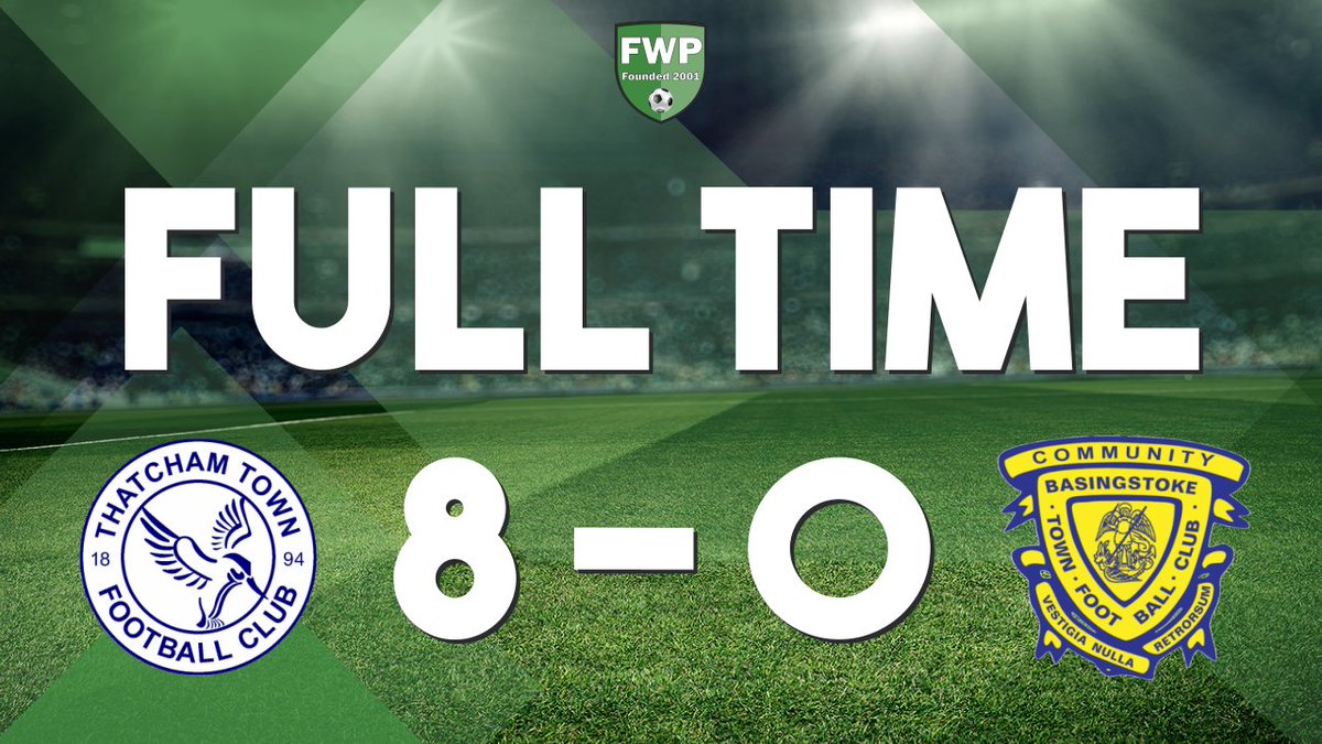 FWPBasingstoke's tweet photo. FULL-TIME: Thatcham Town 8-0 @FWPBasingstoke https://t.co/l6lOi0OzCw https://t.co/MIzXyfL0hS
