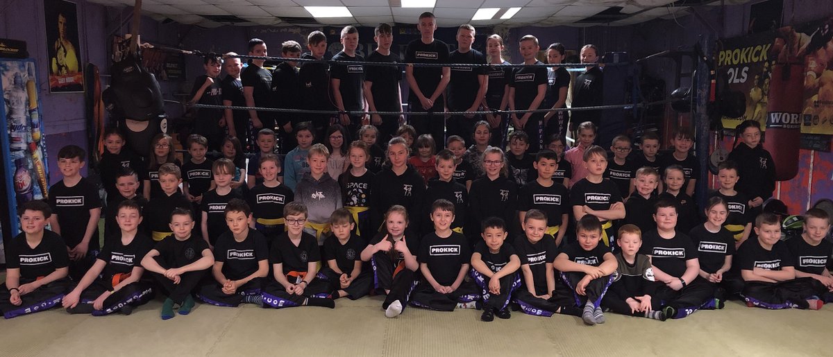 prokick's tweet photo. It’s all about #kids every #SaturdayMorning at #ProKickGym - 2 Kids classes, the first is beginners to orange belt the second is Green belt to #BlackBelt - the 2nd class was sparring on last day of February. Can’t wait until our new gym is ready #RebuildProKick @UrbanVillagesNI https://t.co/p83VN7c6YS