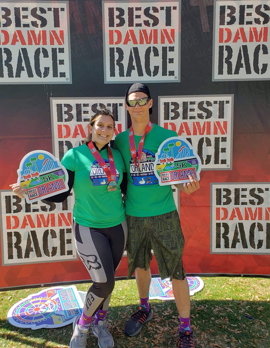 Kathryn_Kellogg's tweet photo. The best damn way to start the damn weekend! 😂 A 5k around Lake Eola in #Orlando. 🏃♀️
#BDR2020 #5k #SaturdayVibes https://t.co/oEJwo6x3sz