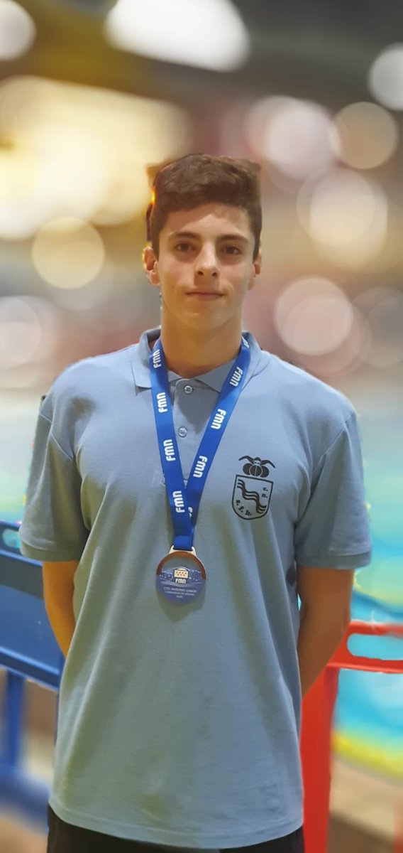 Hoy Jaime Peña  ha conseguido la mínima 100m braza para el open primavera de España.  Además obtuvo el tercer puesto de categoría júnior!!! Enhorabuena Jaime👏🏻👏🏻<a href="/Ayto_SFH/">Ayuntamiento de San Fernando de Henares</a> #Vamossanfer🐙