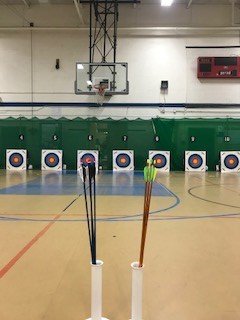 ChromyThompson's tweet photo. FMS Leap Day Archery Tournament is happening now! Come check out our team as they compete! @FMS_BCPS @sports_fms https://t.co/cjKvZa6cmx