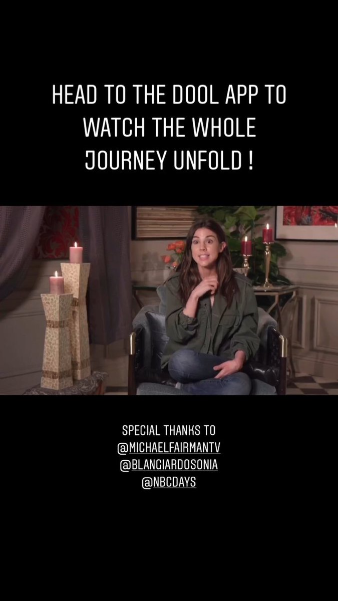 PHOTOS | Kate talks about her #DOOLApp segment on directing #DAYS (via katemansi Instagram story)