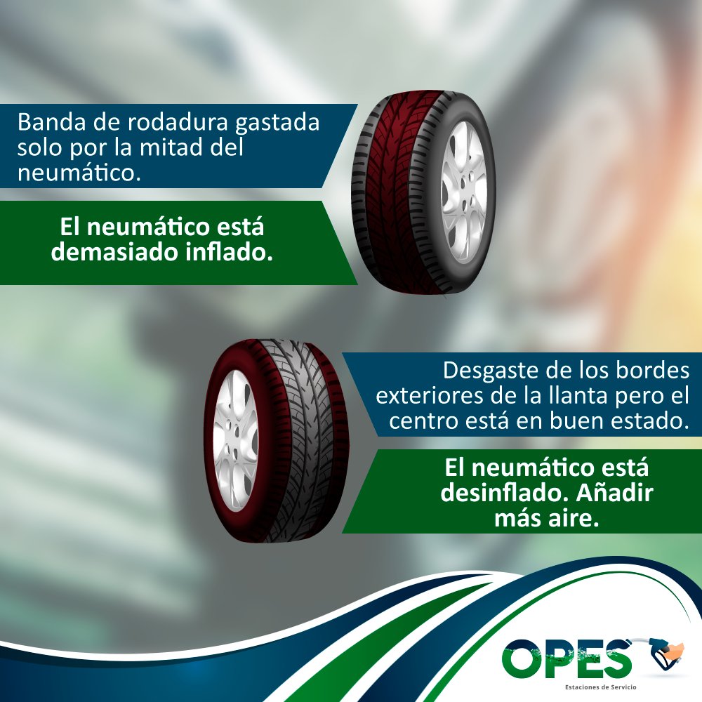 Opesltda's tweet photo. ¿Sabes qué comunica el estado de las llantas de tu vehículo? #EstaciónDeServicio #EstaciónDeGasolina #BombaDeGasolina https://t.co/CQ3wCABf5D https://t.co/AA9JKxzBhI