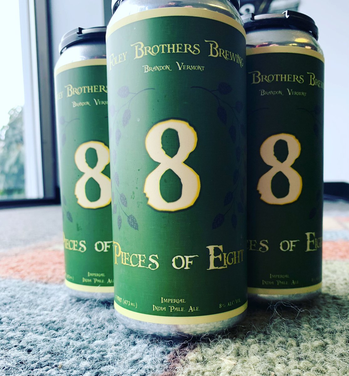 thepackienh's tweet photo. This IPA is not for the haze boys
This IPA is not for easy drinking
.
.
.
#piecesofeight #foleybrothersbrewing #foleybrothers #ipa #brandonvt #thepackienh #thepackie #manchesternh #craftbeer https://t.co/YJk0WSne5y