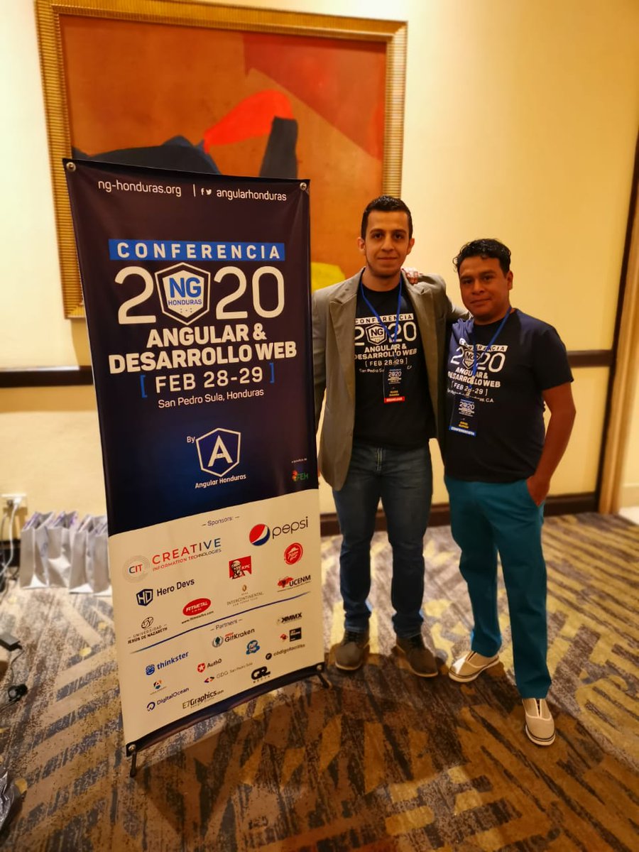 israelgp4's tweet photo. Gracias @ricardo_chl por la hospitalidad y por la #AngularHonduras #SPS #NGHN2020 https://t.co/jffZZzs0Qq