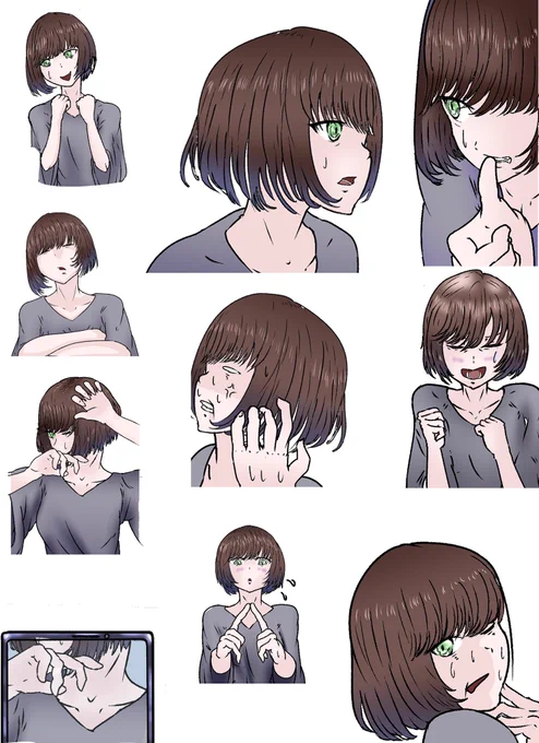 #絵描きさんと繋がりたい
#いつかいい絵を描くのでいまのうちにフォローしてください

大学生ミチル
設定画 