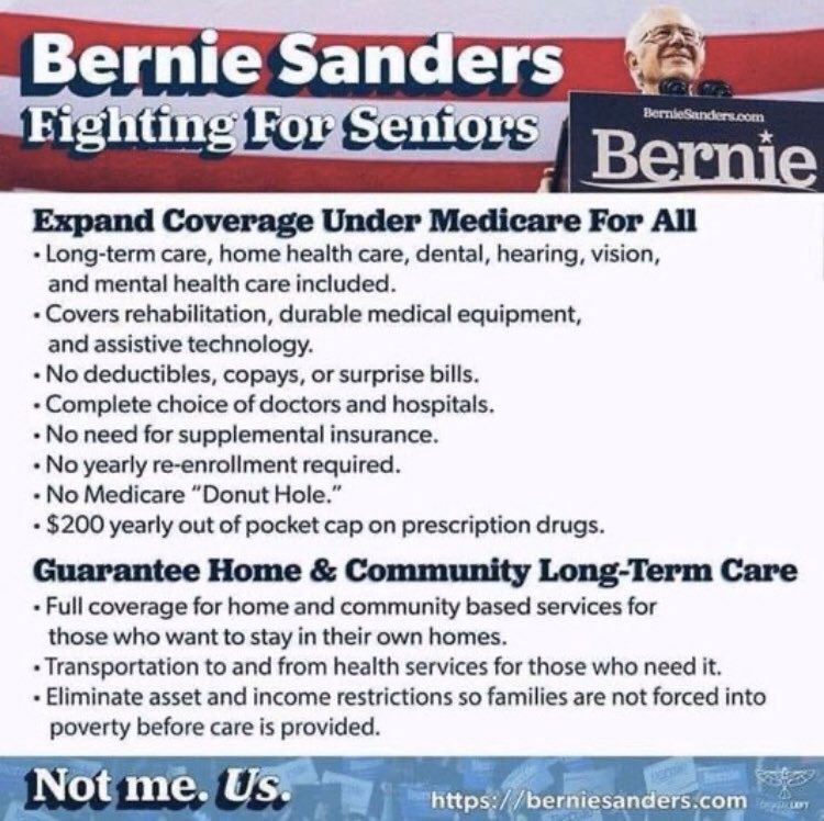 Ontheotherhand's tweet photo. @AARPSC @AARP @realDonaldTrump @LindseyGrahamSC @AARPadvocates Hey, @AARP- 
Have you heard that Bernie will cap prescription drug prices at $200 a year per person? That’s why many seniors are voting for #Bernie2020. 

#AARP #SouthCarolinaPrimary #SCForBernie #BoomersForBernie #SeniorsForSanders #DemocratsForBernie #IndependentsForBernie https://t.co/Nk3GKtUqbc