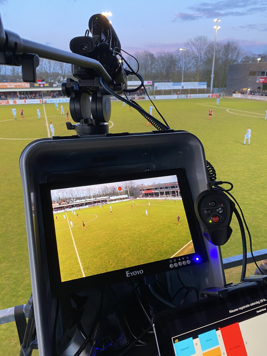 WalterVink's tweet photo. Vanavond de wedstrijd De Treffers - Rijnburgse Boys filmen en live coderen met de Tag&amp;Go app van Nacsport. https://t.co/4rqWiqmFFA