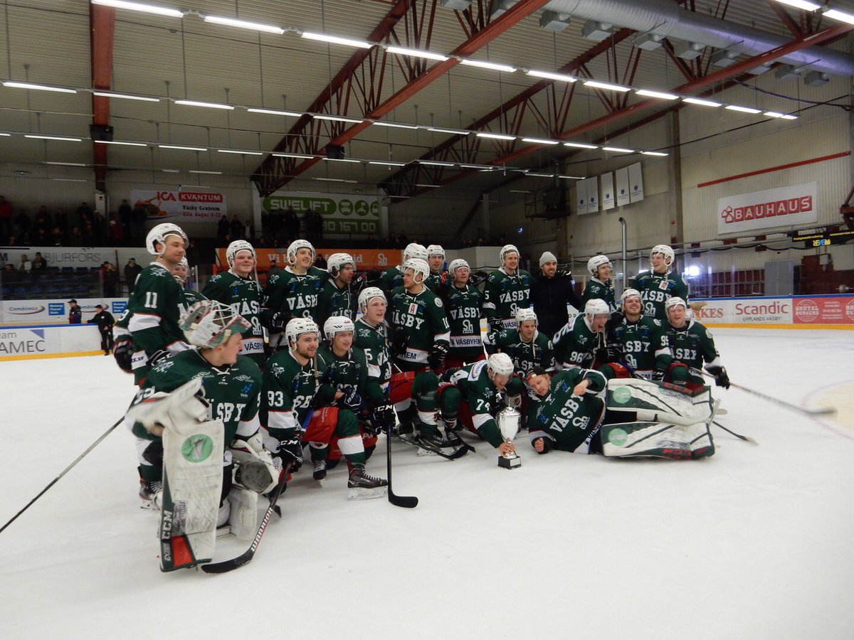 Grattis Väsby. Mästare i ATG Hockeyettan.